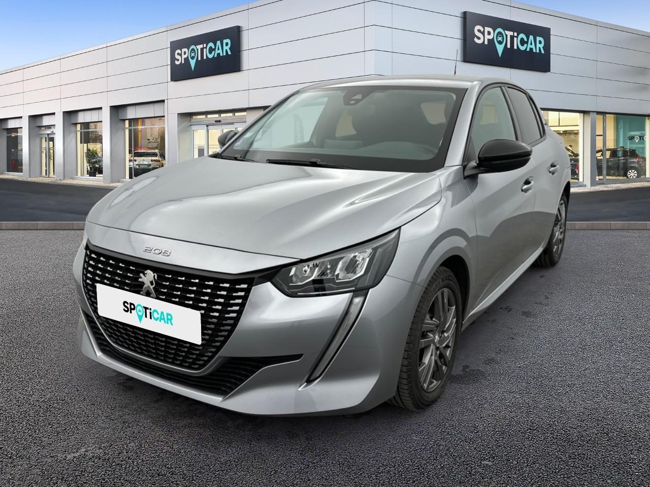 PEUGEOT PEUGEOT 208 Occasion Gris Essence sans plomb 2022