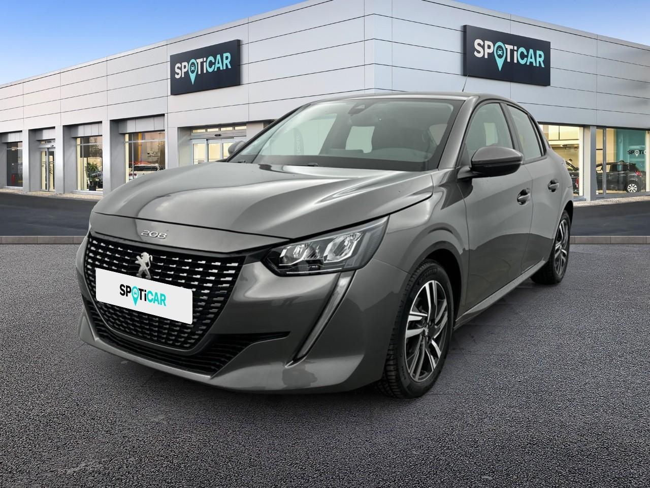 PEUGEOT PEUGEOT 208 Occasion Gris Essence sans plomb 2020