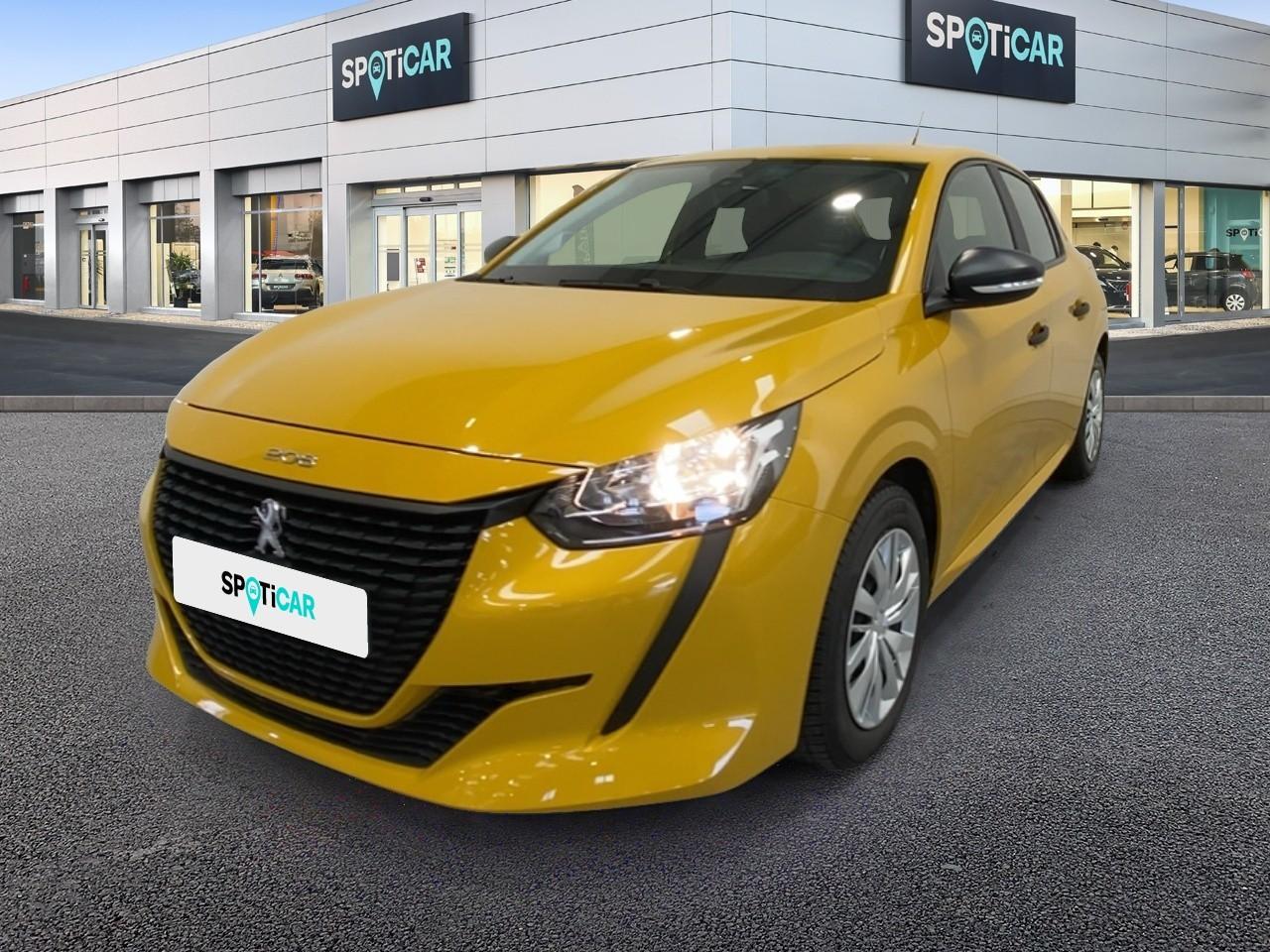 PEUGEOT PEUGEOT 208 Occasion Jaune Essence sans plomb 2022