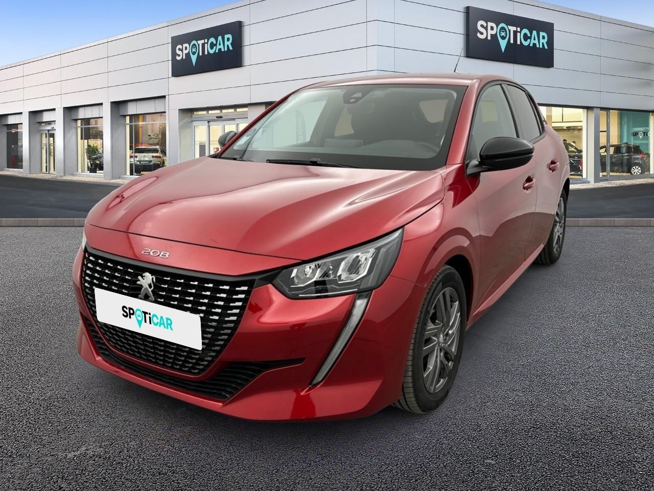 PEUGEOT PEUGEOT 208 Occasion Rouge Essence sans plomb 2022