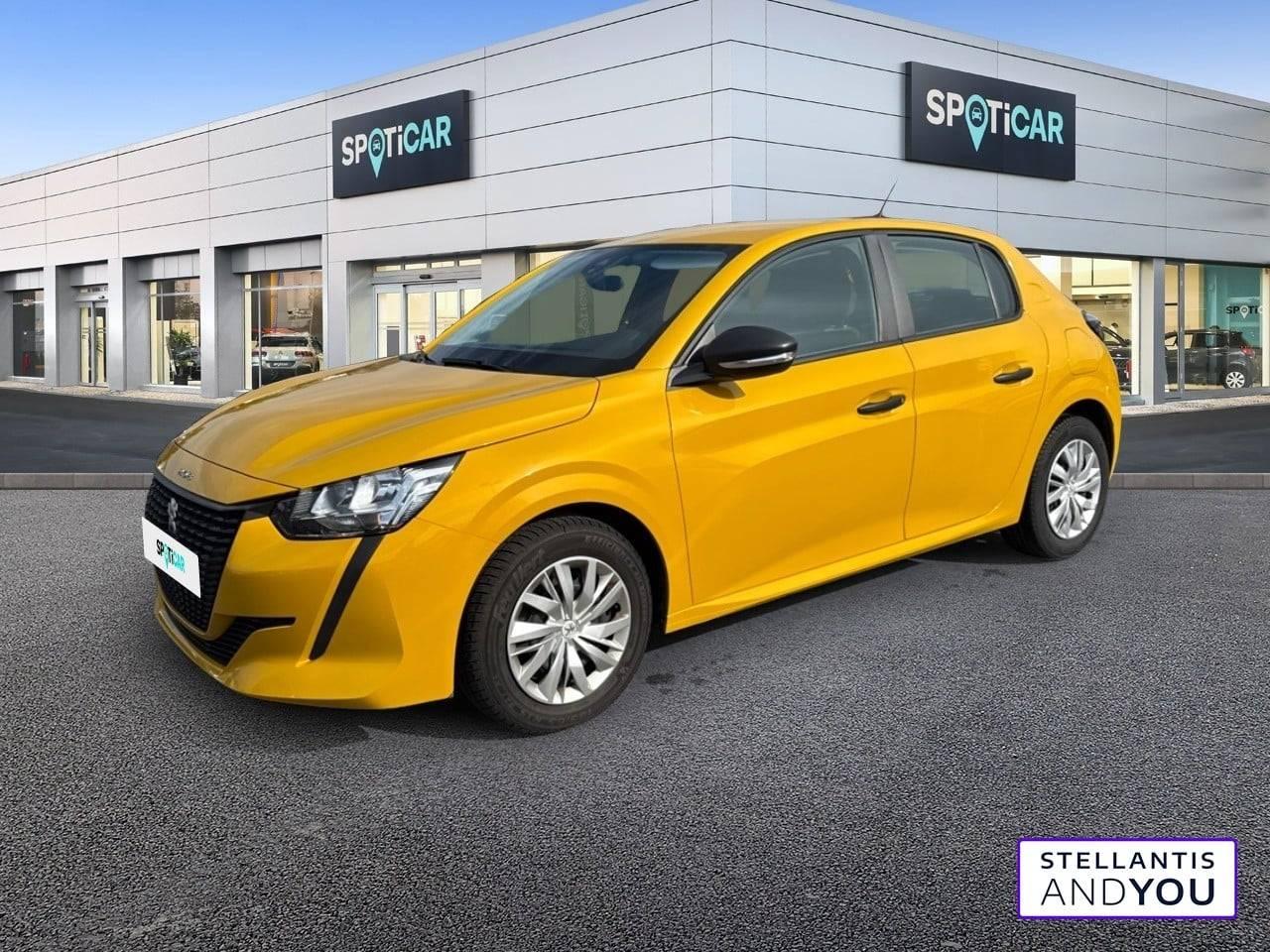 PEUGEOT PEUGEOT 208 Occasion Jaune Essence sans plomb 2022
