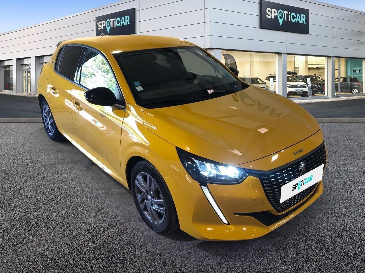 PEUGEOT PEUGEOT 208 Occasion Jaune Essence sans plomb 2022