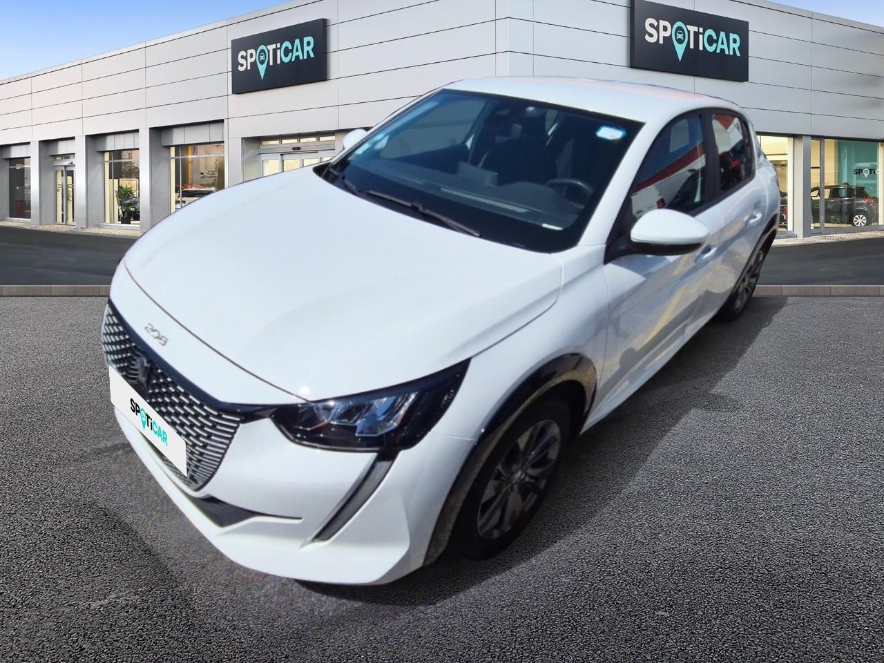 PEUGEOT PEUGEOT 208 Occasion Blanc Courant électrique 2021