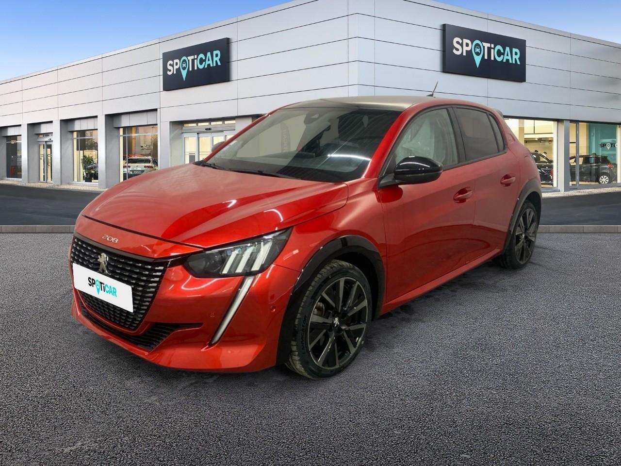 PEUGEOT PEUGEOT 208 Occasion Rouge Essence sans plomb 2022
