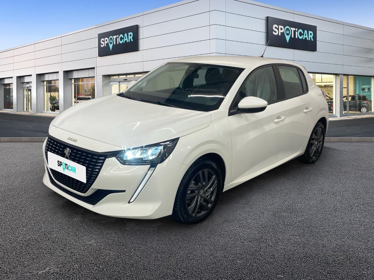 PEUGEOT PEUGEOT 208 Occasion Blanc Essence sans plomb 2021