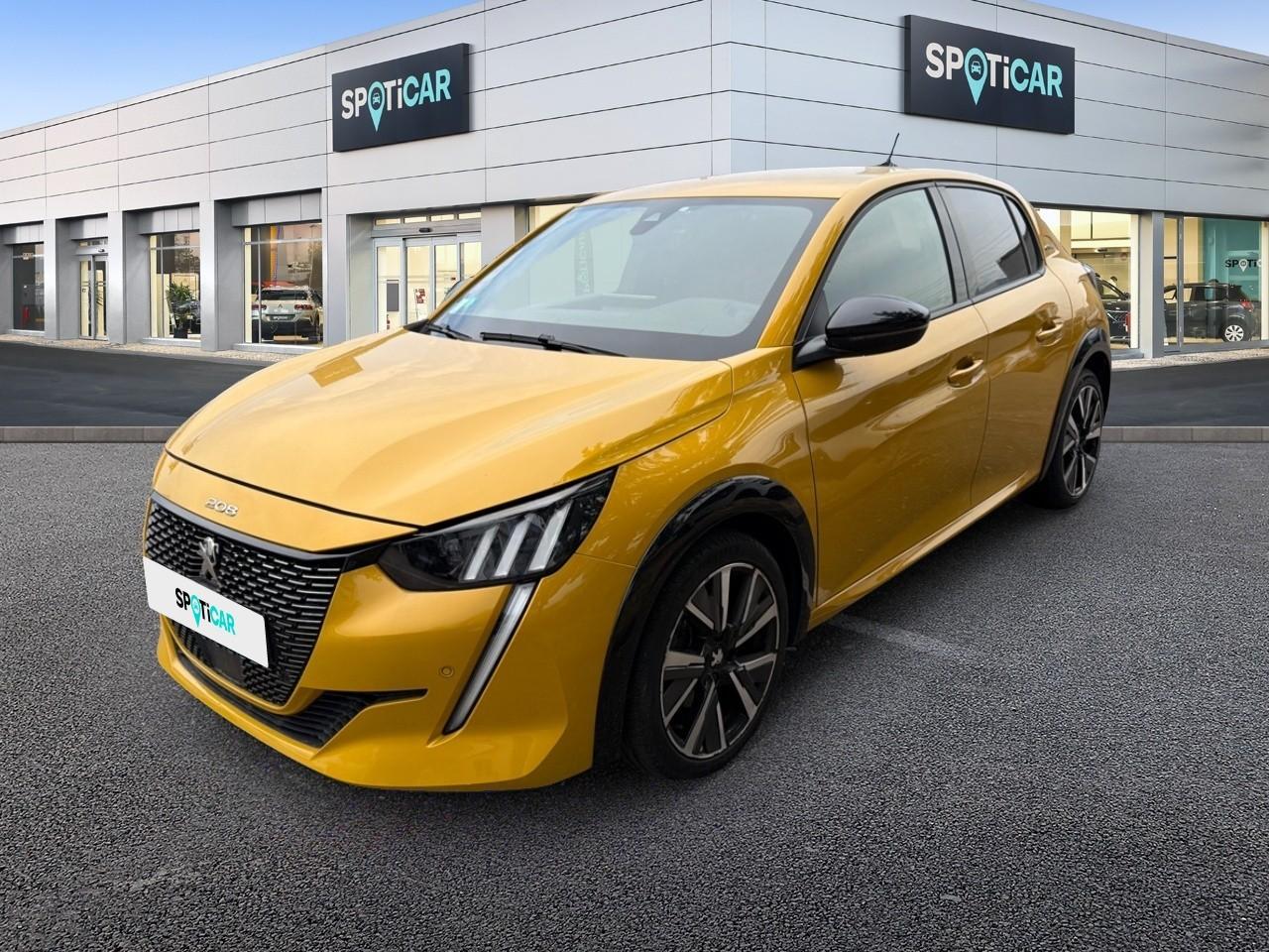 PEUGEOT PEUGEOT 208 Occasion Jaune Essence sans plomb 2020