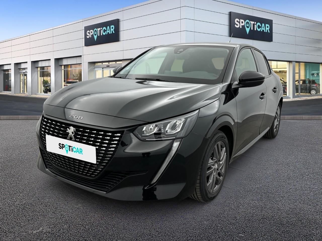 PEUGEOT PEUGEOT 208 Occasion Noir Essence sans plomb 2022