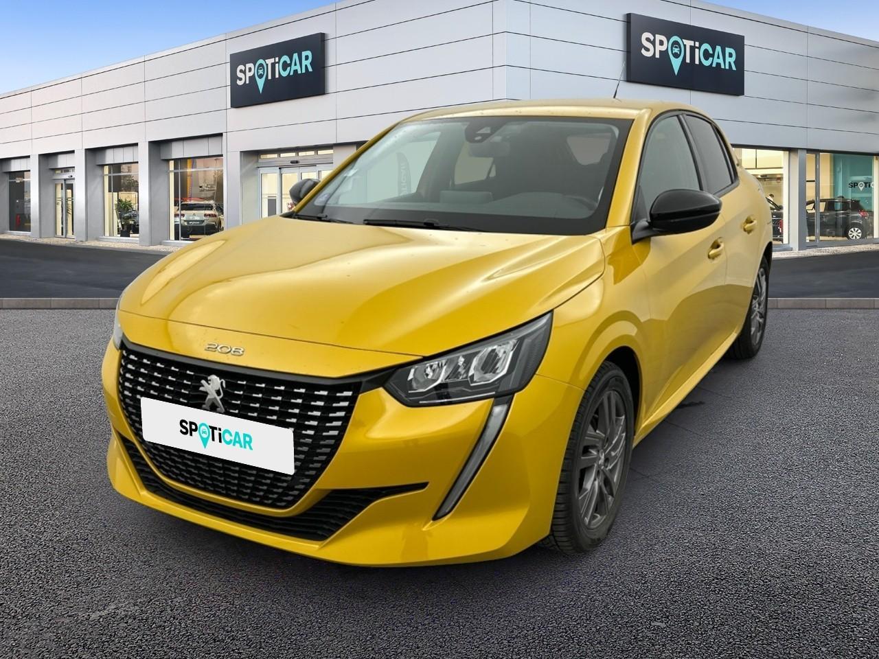 PEUGEOT PEUGEOT 208 Occasion Jaune Essence sans plomb 2022