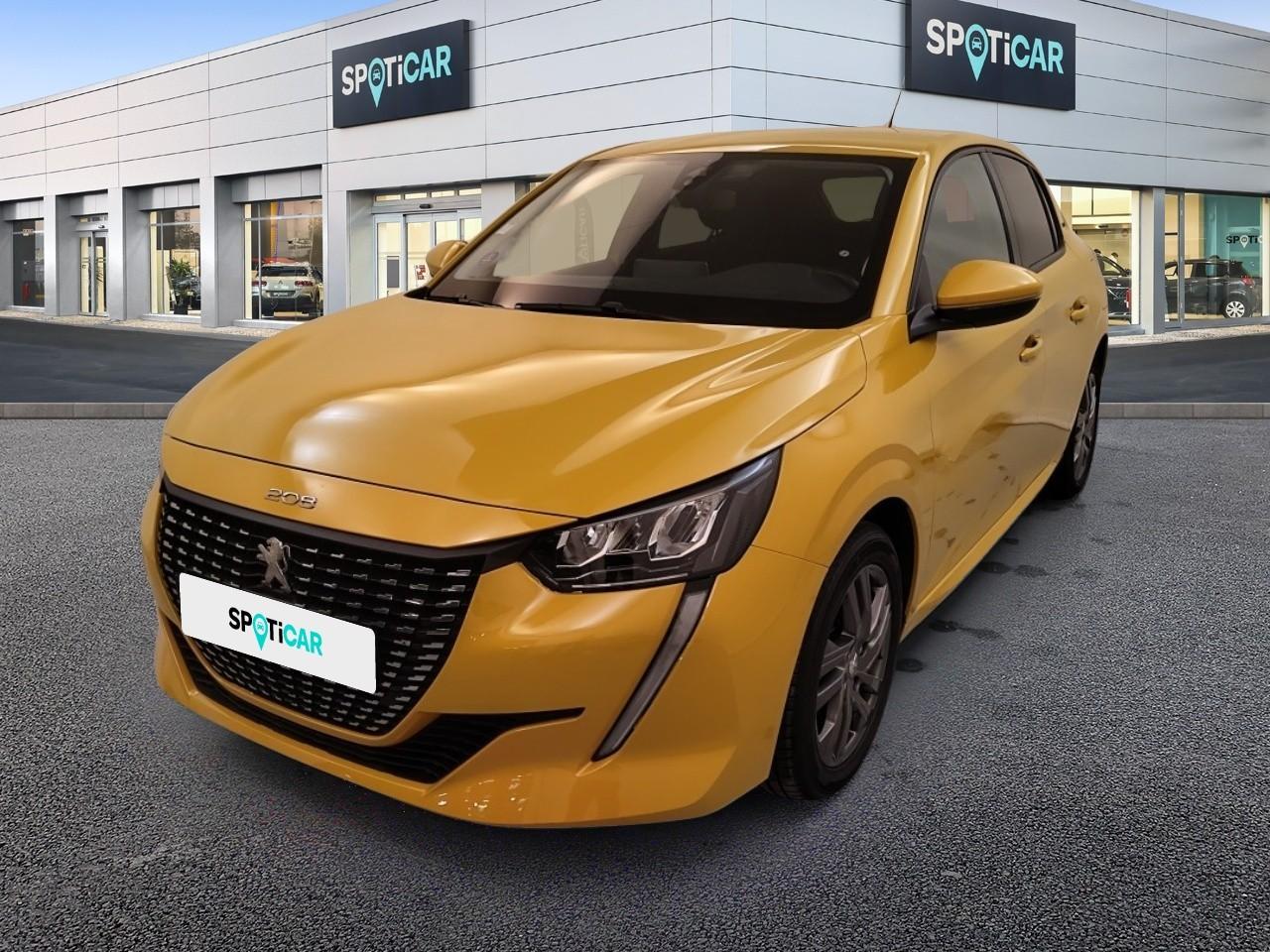 PEUGEOT PEUGEOT 208 Occasion Jaune Essence sans plomb 2021