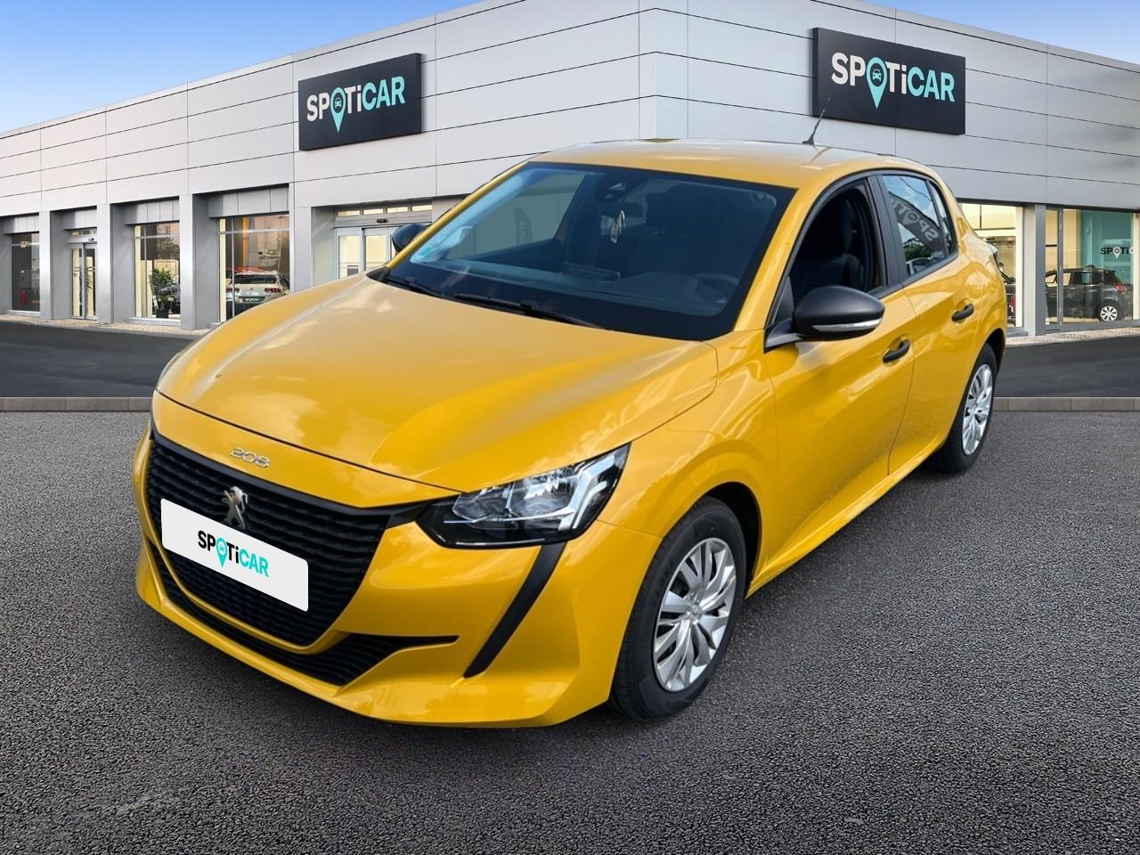 PEUGEOT PEUGEOT 208 Occasion Jaune Essence sans plomb 2022