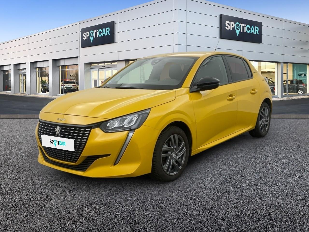 PEUGEOT PEUGEOT 208 Occasion Jaune Essence sans plomb 2022