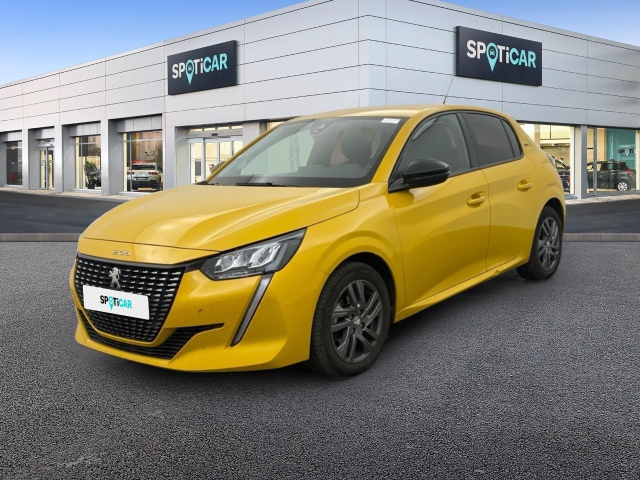 PEUGEOT PEUGEOT 208 Occasion Jaune Essence sans plomb 2022