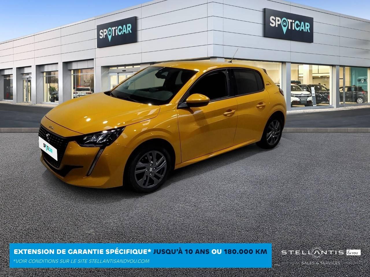 PEUGEOT PEUGEOT 208 Occasion Jaune Essence sans plomb 2022