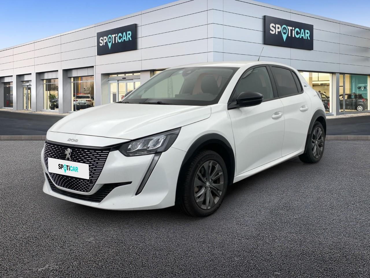 PEUGEOT PEUGEOT 208 Occasion Blanc Courant électrique 2023