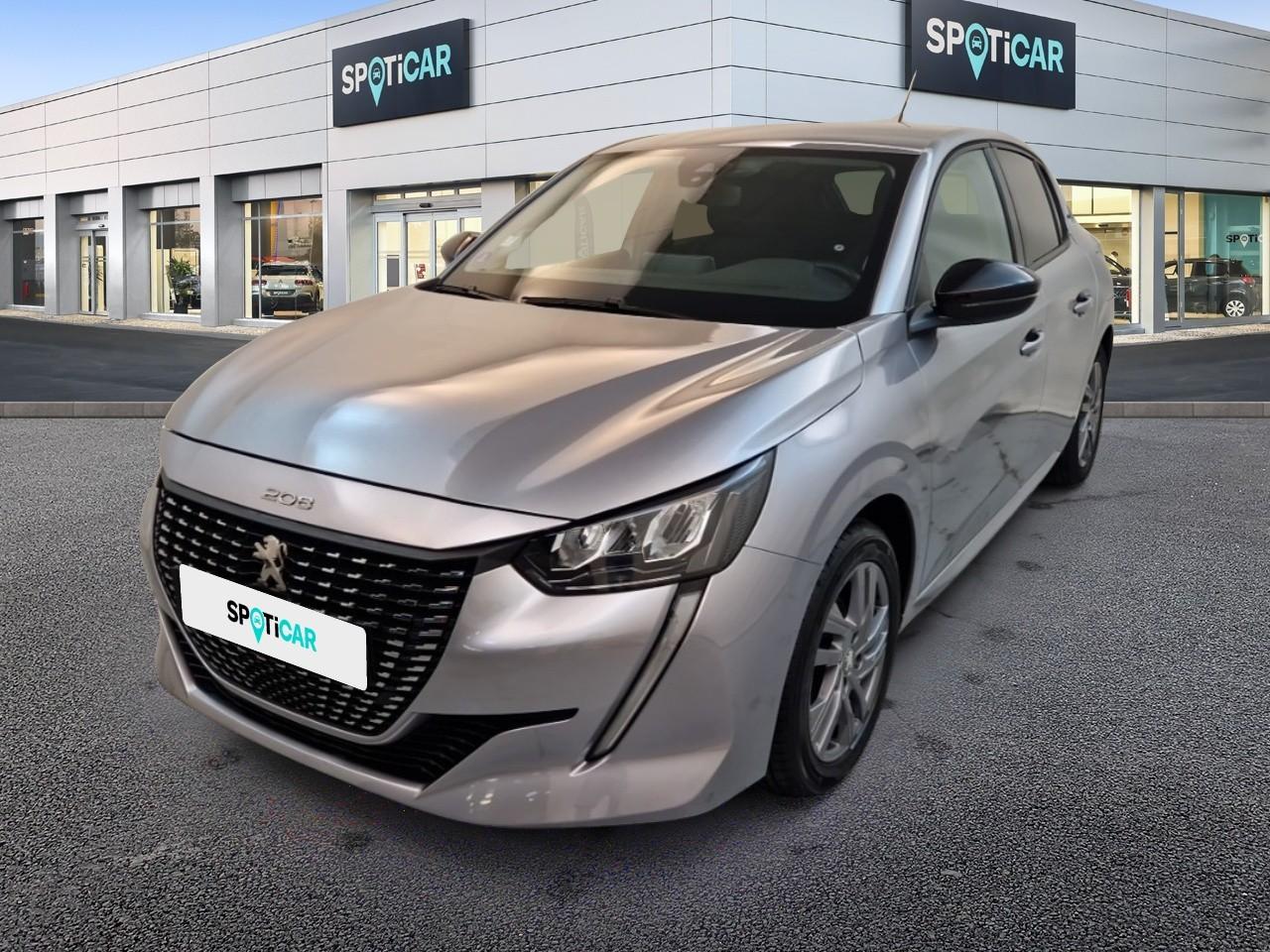PEUGEOT PEUGEOT 208 Occasion Gris Essence sans plomb 2022
