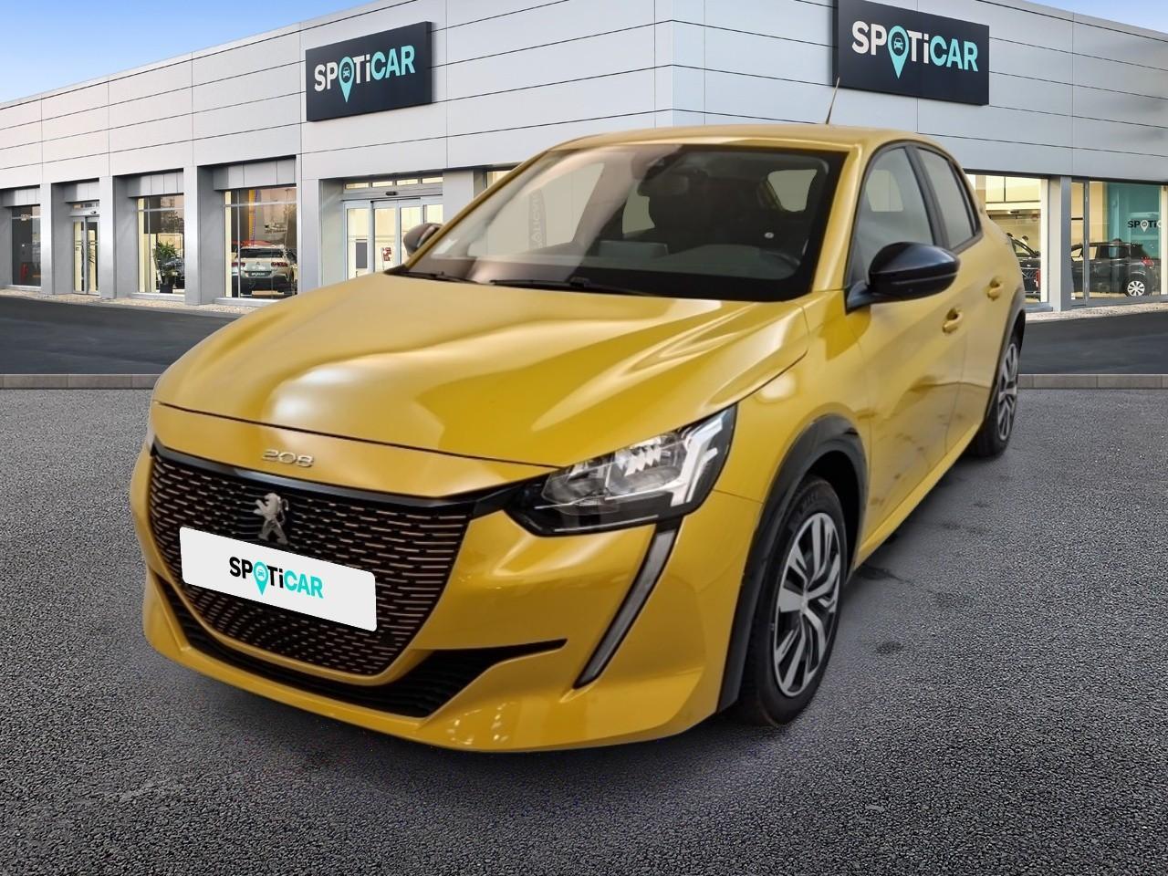 PEUGEOT PEUGEOT 208 Occasion Jaune Courant électrique 2022