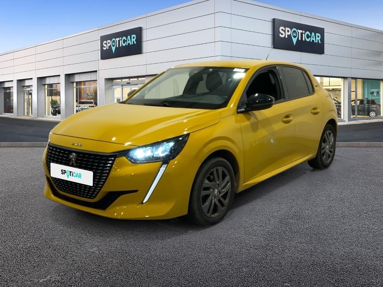 PEUGEOT PEUGEOT 208 Occasion Jaune Essence sans plomb 2022
