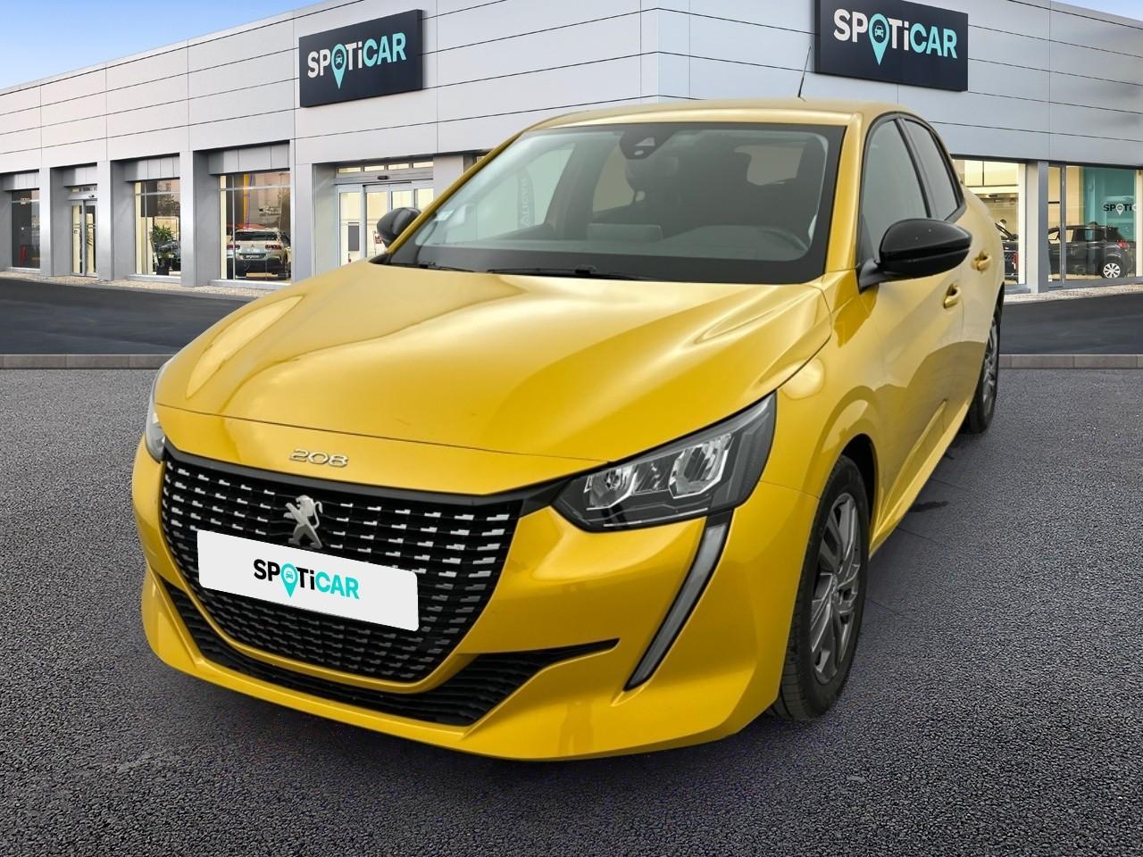 PEUGEOT PEUGEOT 208 Occasion Jaune Essence sans plomb 2022
