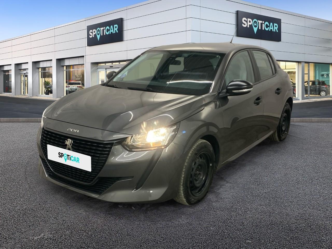 PEUGEOT PEUGEOT 208 Occasion Gris Essence sans plomb 2022