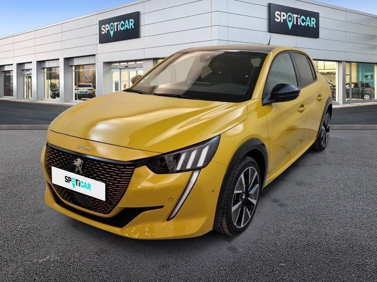 PEUGEOT PEUGEOT 208 Occasion Jaune Courant électrique 2022