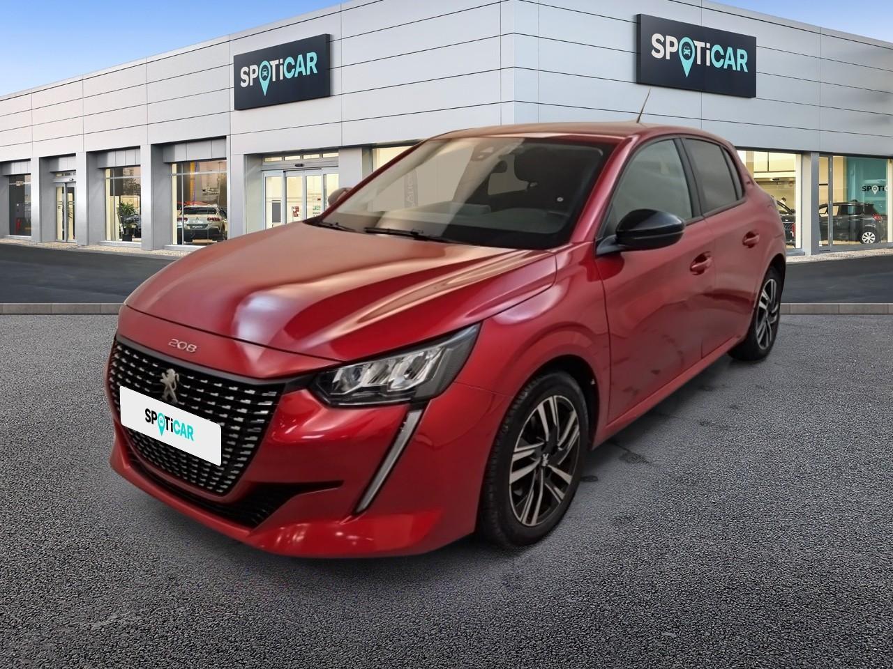 PEUGEOT PEUGEOT 208 Occasion Rouge Essence sans plomb 2023