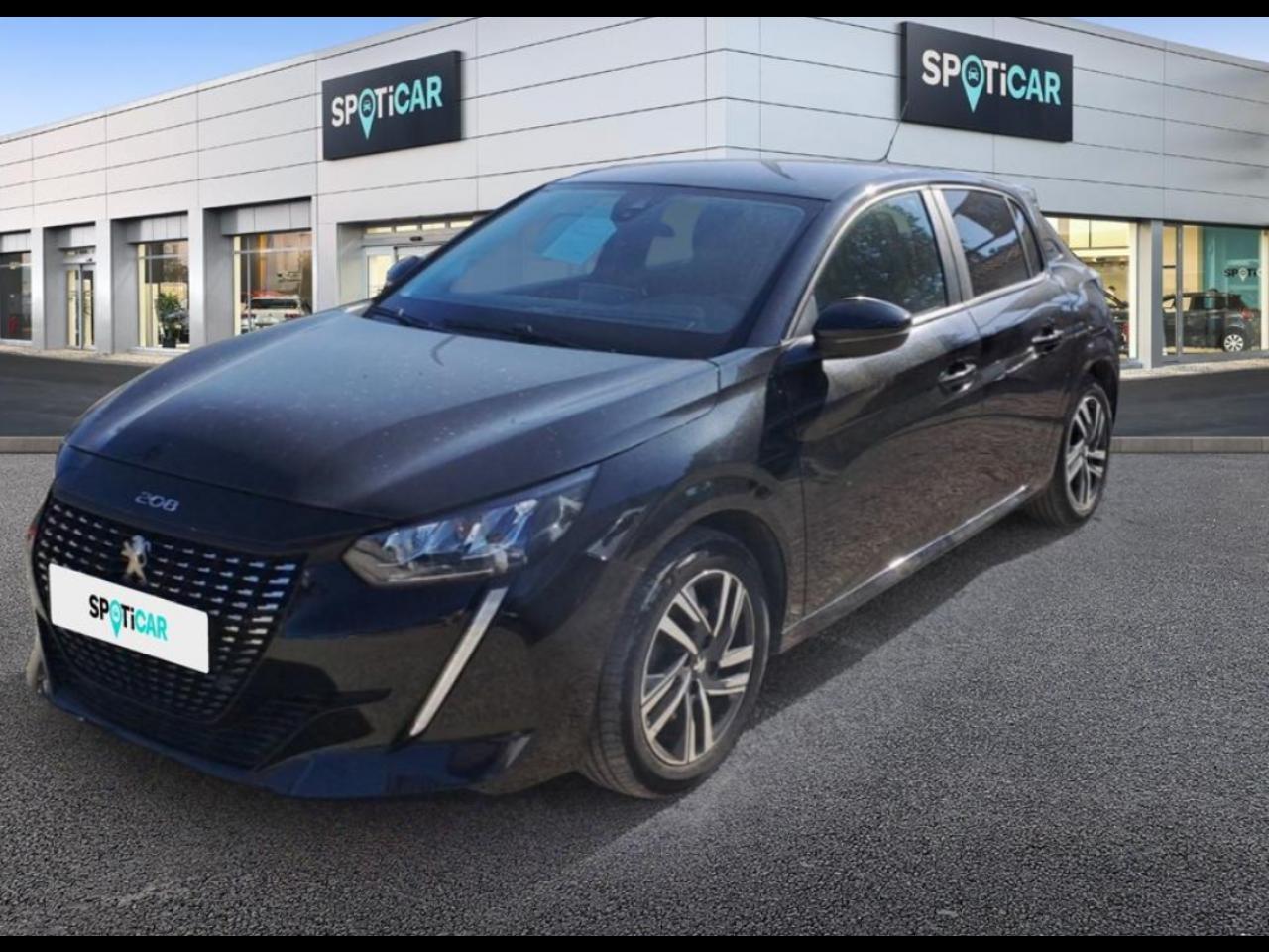 PEUGEOT PEUGEOT 208 Occasion Noir Essence sans plomb 2023