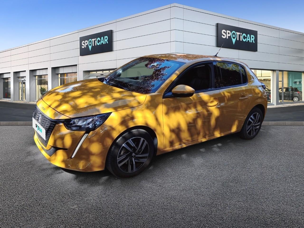 PEUGEOT PEUGEOT 208 Occasion JAUNE Essence sans plomb 2022