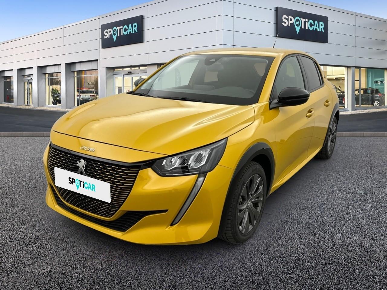 PEUGEOT PEUGEOT 208 Occasion Jaune Courant électrique 2022