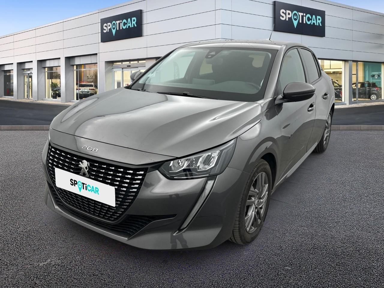 PEUGEOT PEUGEOT 208 Occasion Gris Essence sans plomb 2021