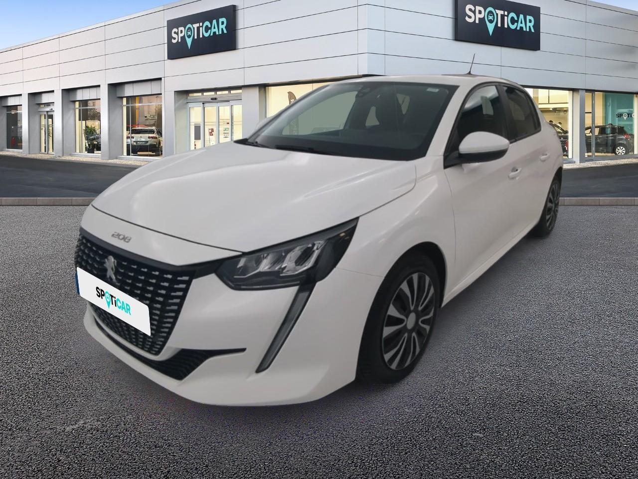 PEUGEOT PEUGEOT 208 Occasion BLANC Diesel 2020