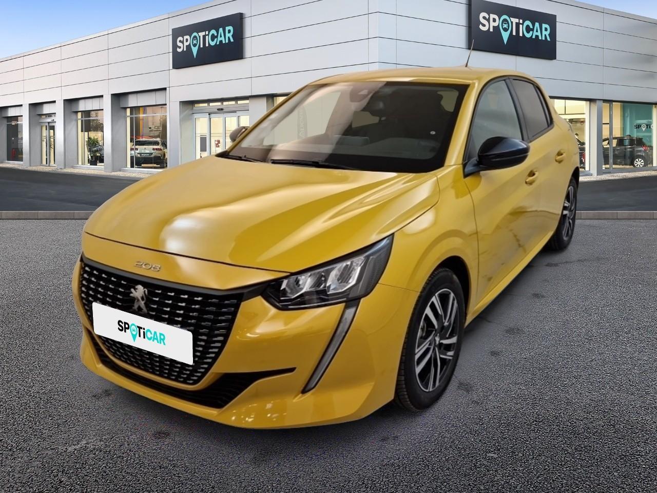 PEUGEOT PEUGEOT 208 Occasion Jaune Essence sans plomb 2022