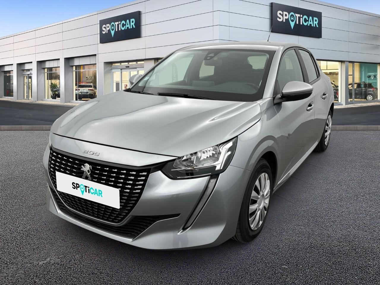 PEUGEOT PEUGEOT 208 Occasion Gris Essence sans plomb 2021
