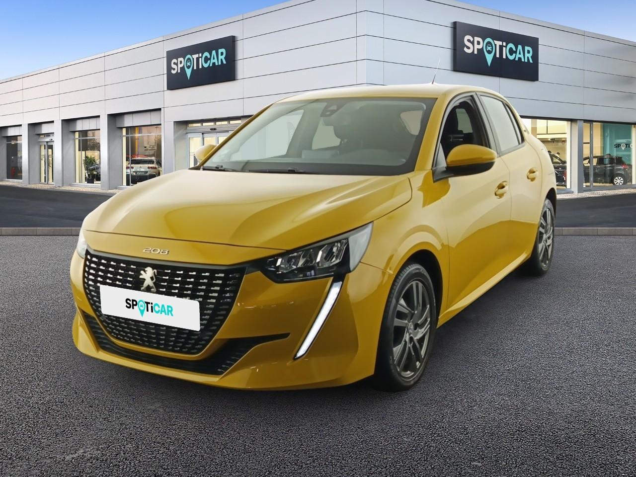 PEUGEOT PEUGEOT 208 Occasion Jaune Essence sans plomb 2021