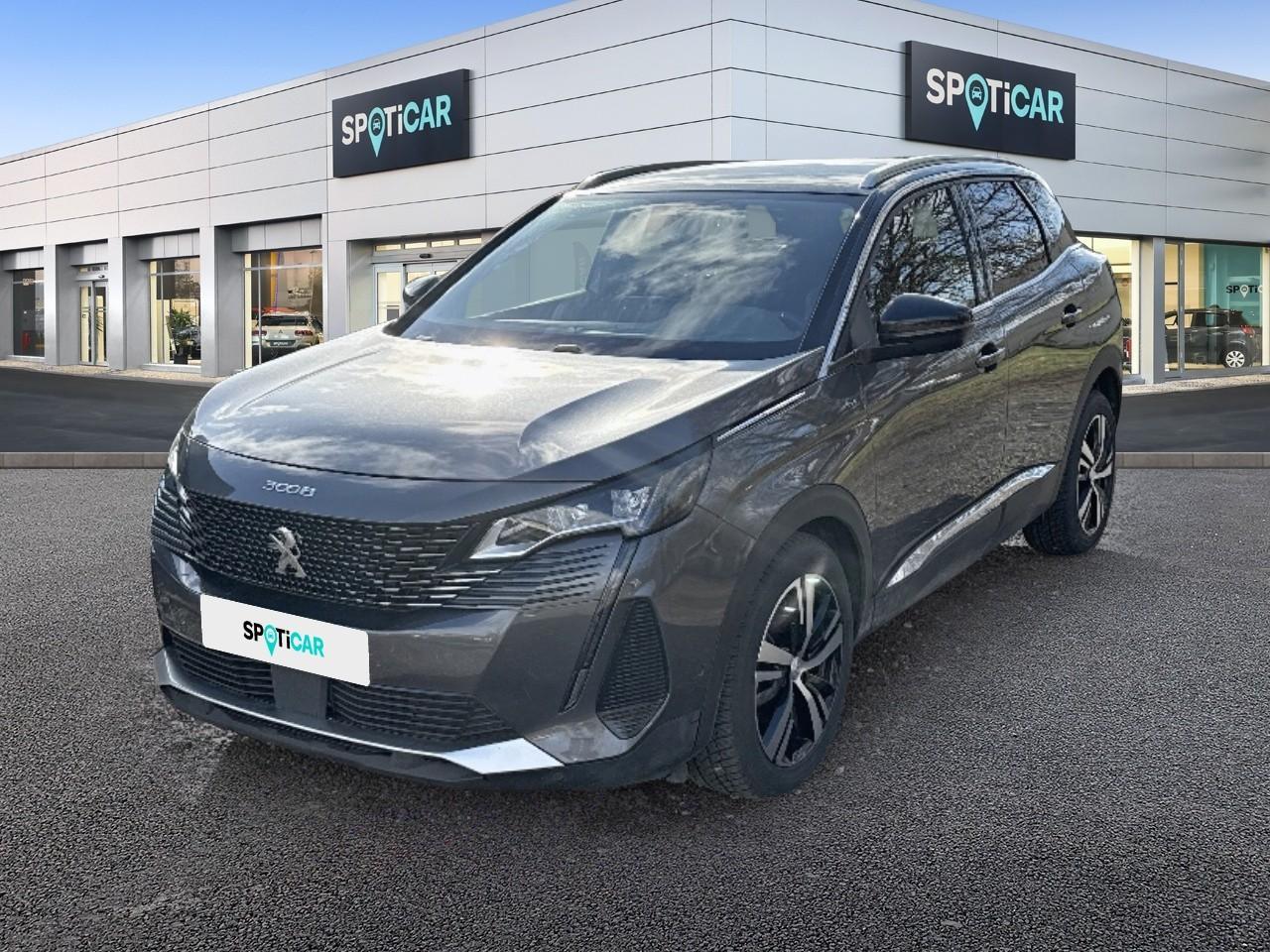 PEUGEOT PEUGEOT 3008 Occasion Noir Essence sans plomb 2022