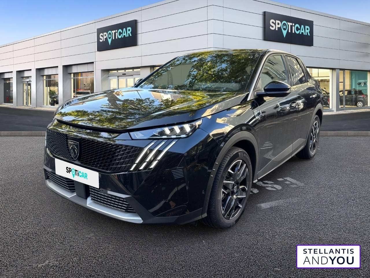 PEUGEOT PEUGEOT 3008 Occasion Noir Essence sans plomb 2025