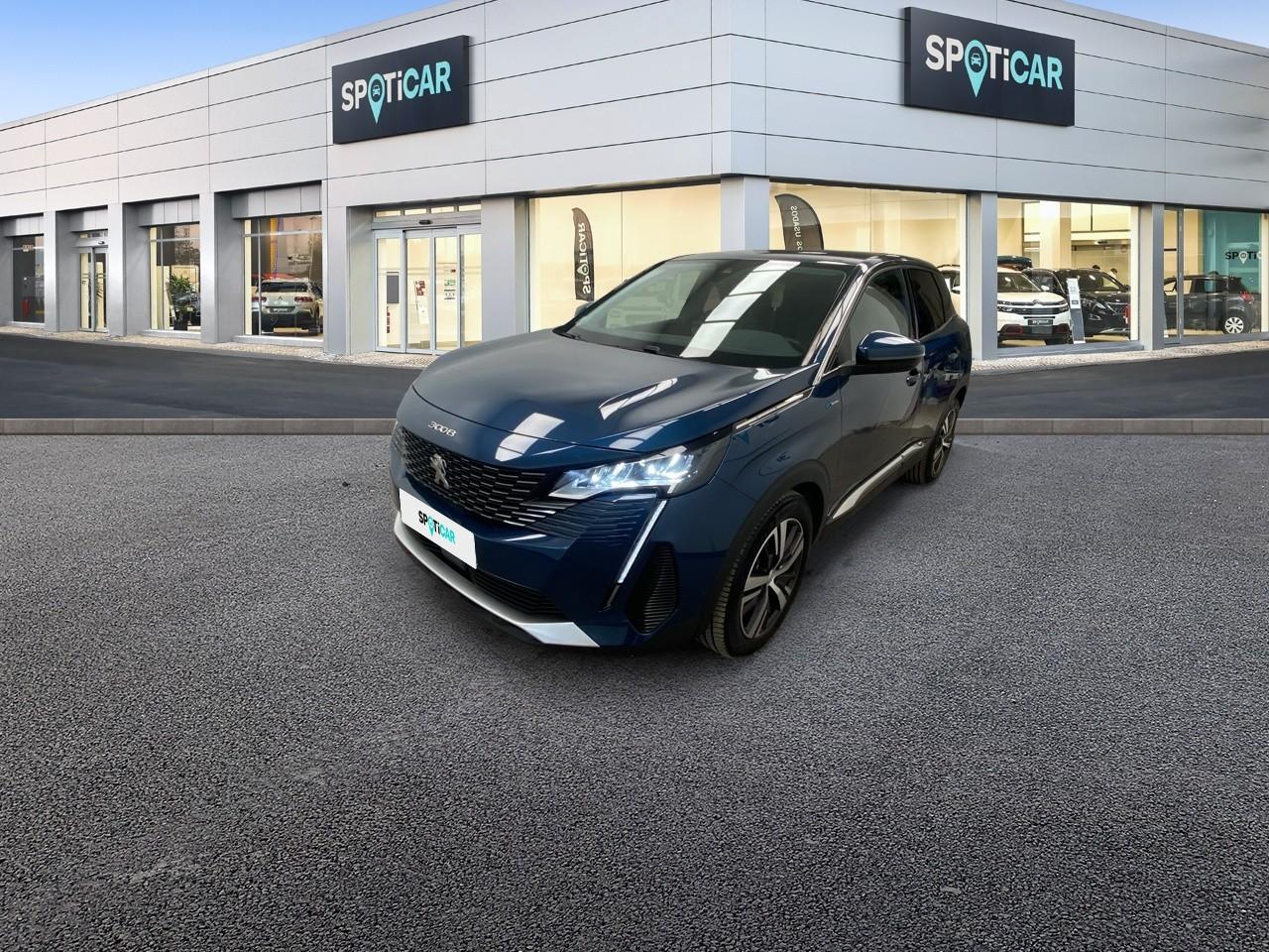 PEUGEOT PEUGEOT 3008 Occasion Bleu Essence / Courant électrique 2021