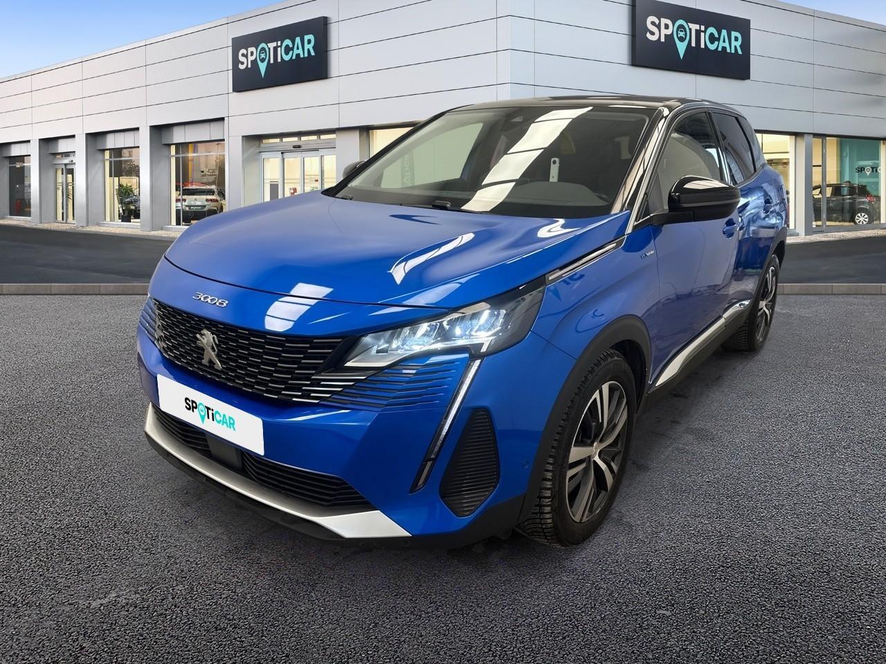 PEUGEOT PEUGEOT 3008 Occasion Bleu Essence / Courant électrique 2022