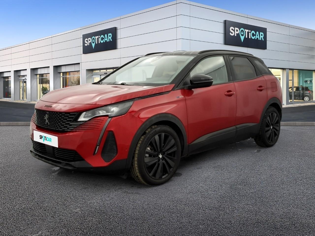 PEUGEOT PEUGEOT 3008 Occasion Rouge Essence / Courant électrique 2021