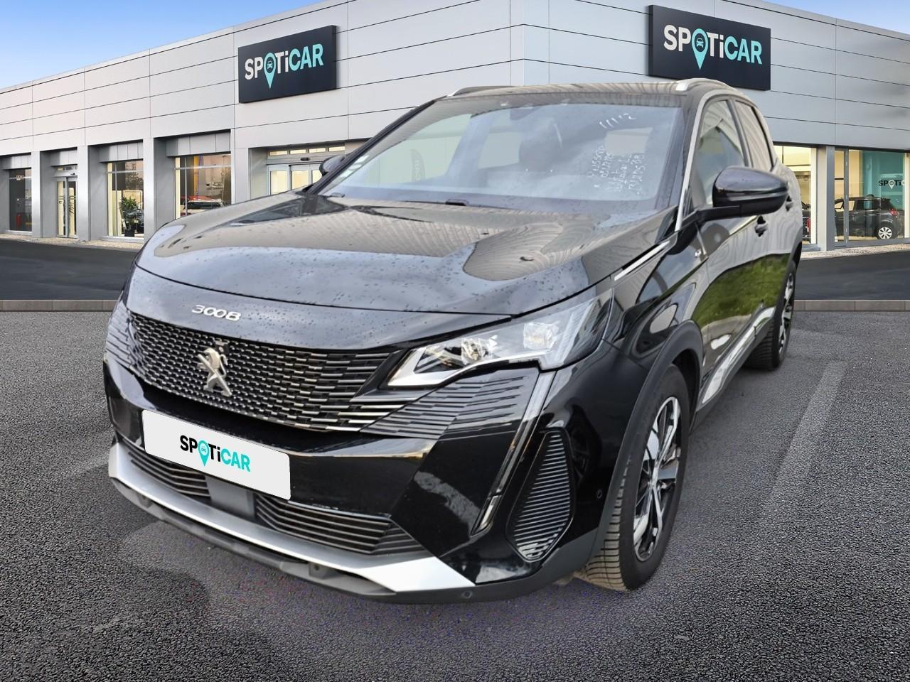 PEUGEOT PEUGEOT 3008 Occasion Noir Diesel 2022