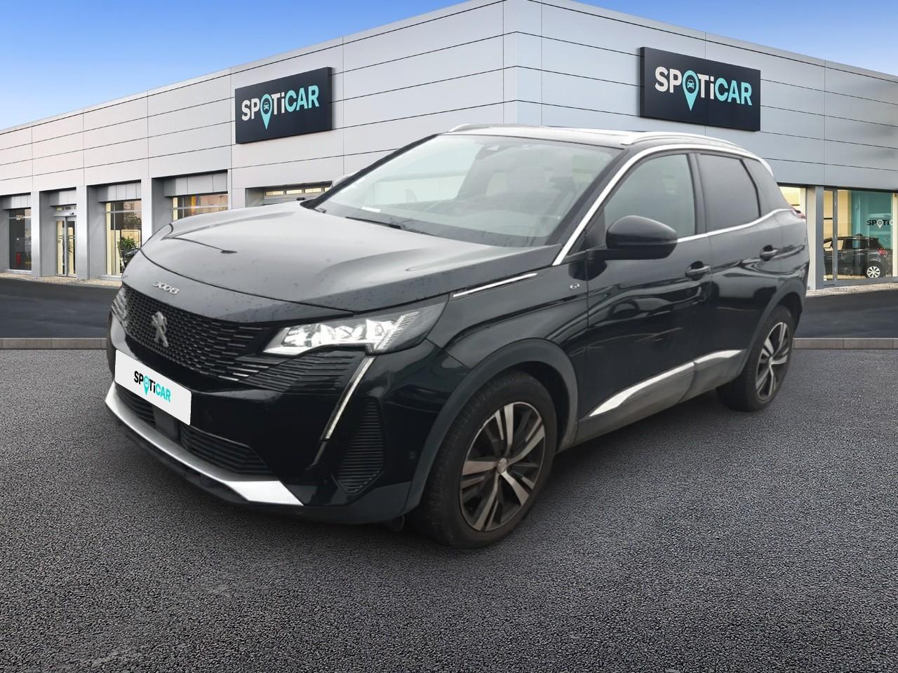 PEUGEOT PEUGEOT 3008 Occasion Noir Diesel 2020