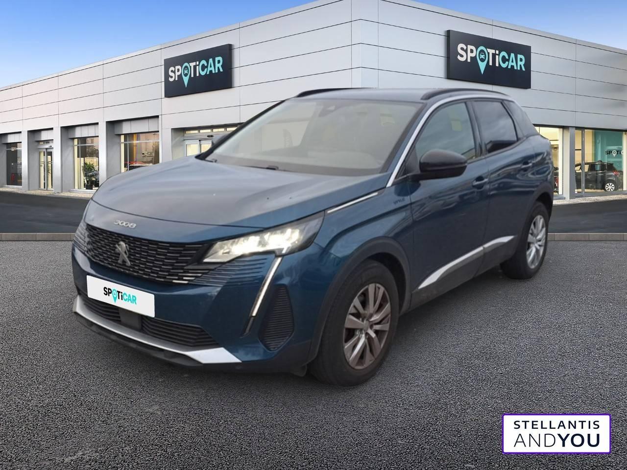 PEUGEOT PEUGEOT 3008 Occasion Bleu Essence sans plomb 2021