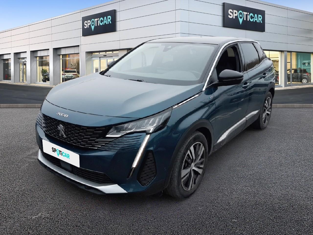 PEUGEOT PEUGEOT 3008 Occasion Bleu Essence / Courant électrique 2021