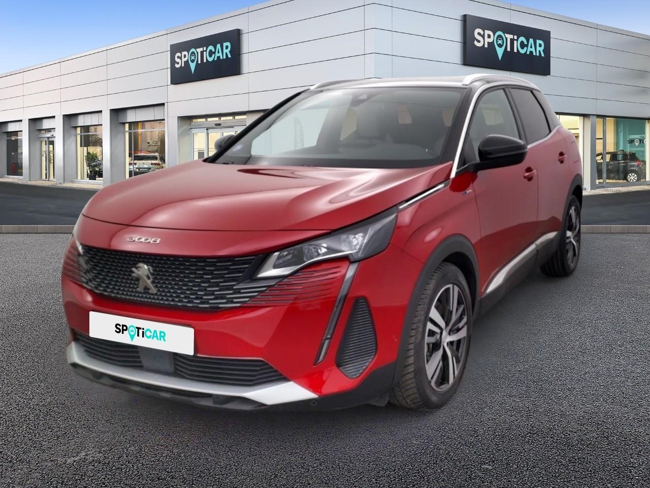 PEUGEOT PEUGEOT 3008 Occasion Rouge Essence / Courant électrique 2021