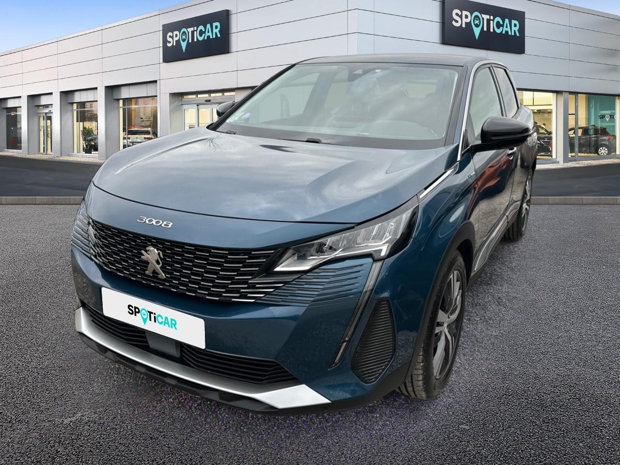 PEUGEOT PEUGEOT 3008 Occasion Bleu Essence / Courant électrique 2021