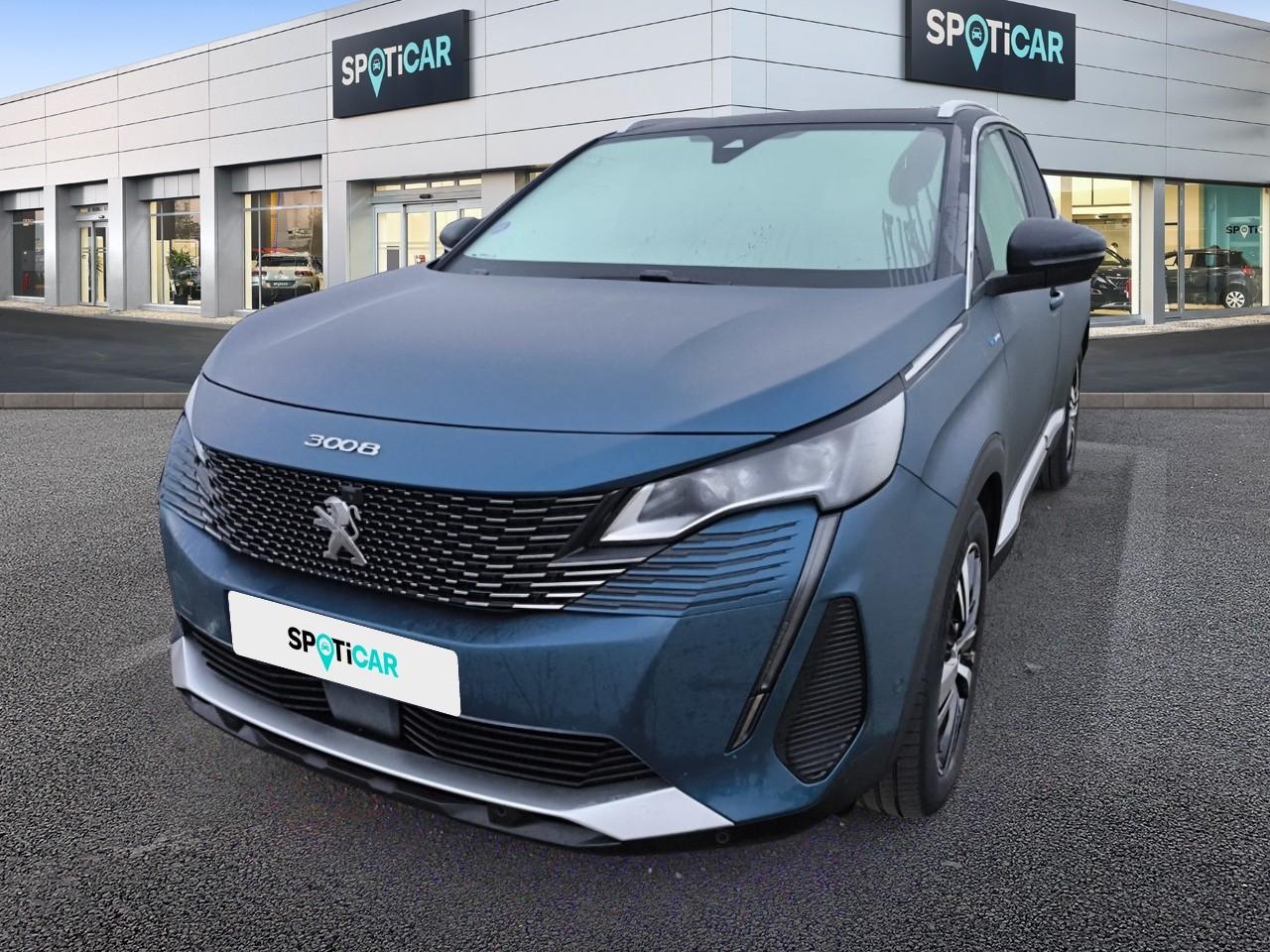 PEUGEOT PEUGEOT 3008 Occasion Bleu Essence / Courant électrique 2022