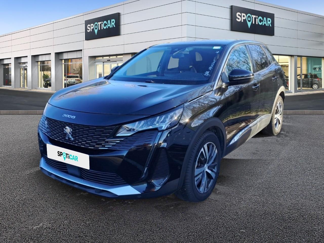 PEUGEOT PEUGEOT 3008 Occasion Noir Diesel 2022