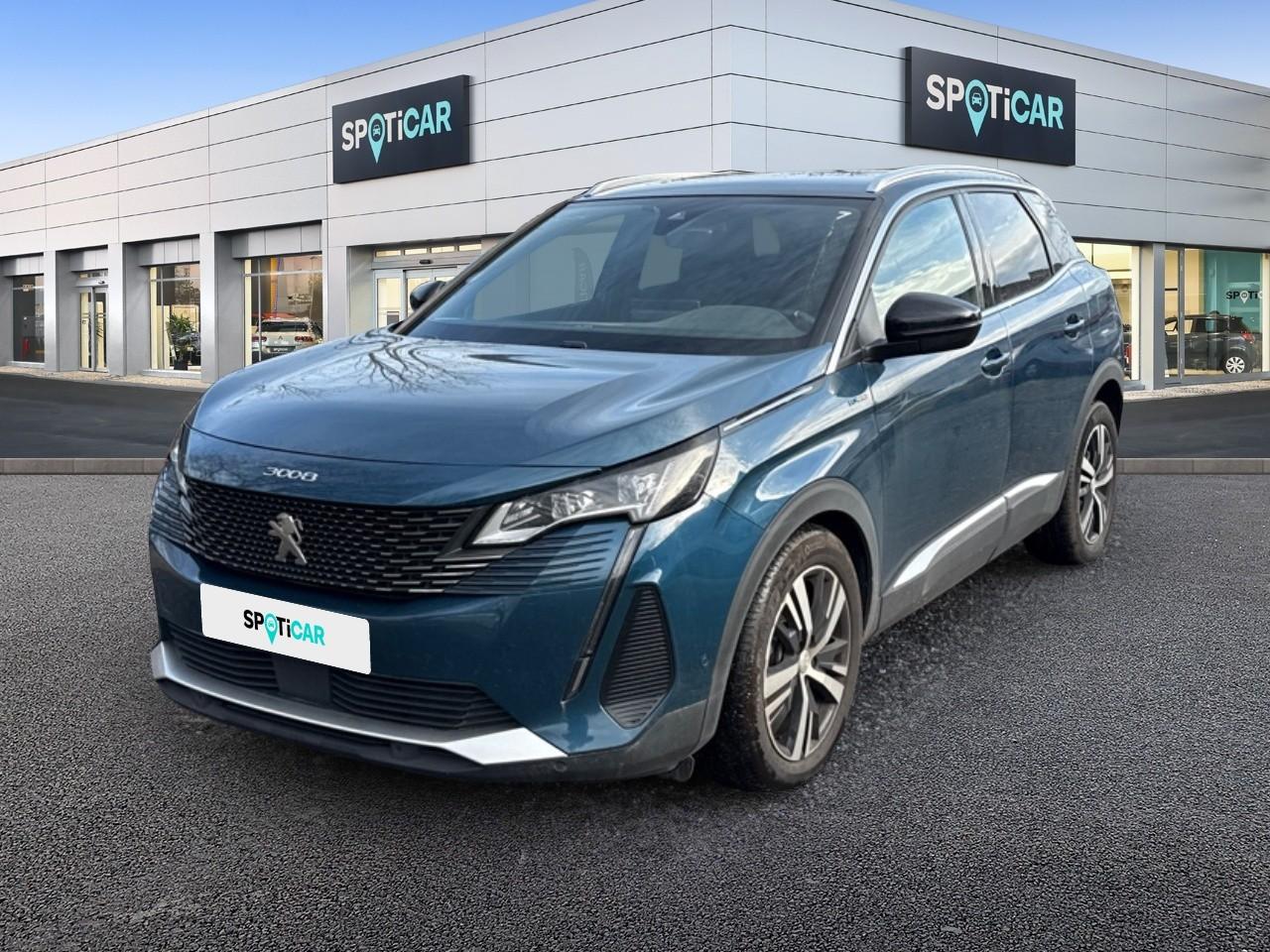 PEUGEOT PEUGEOT 3008 Occasion Bleu Essence / Courant électrique 2022