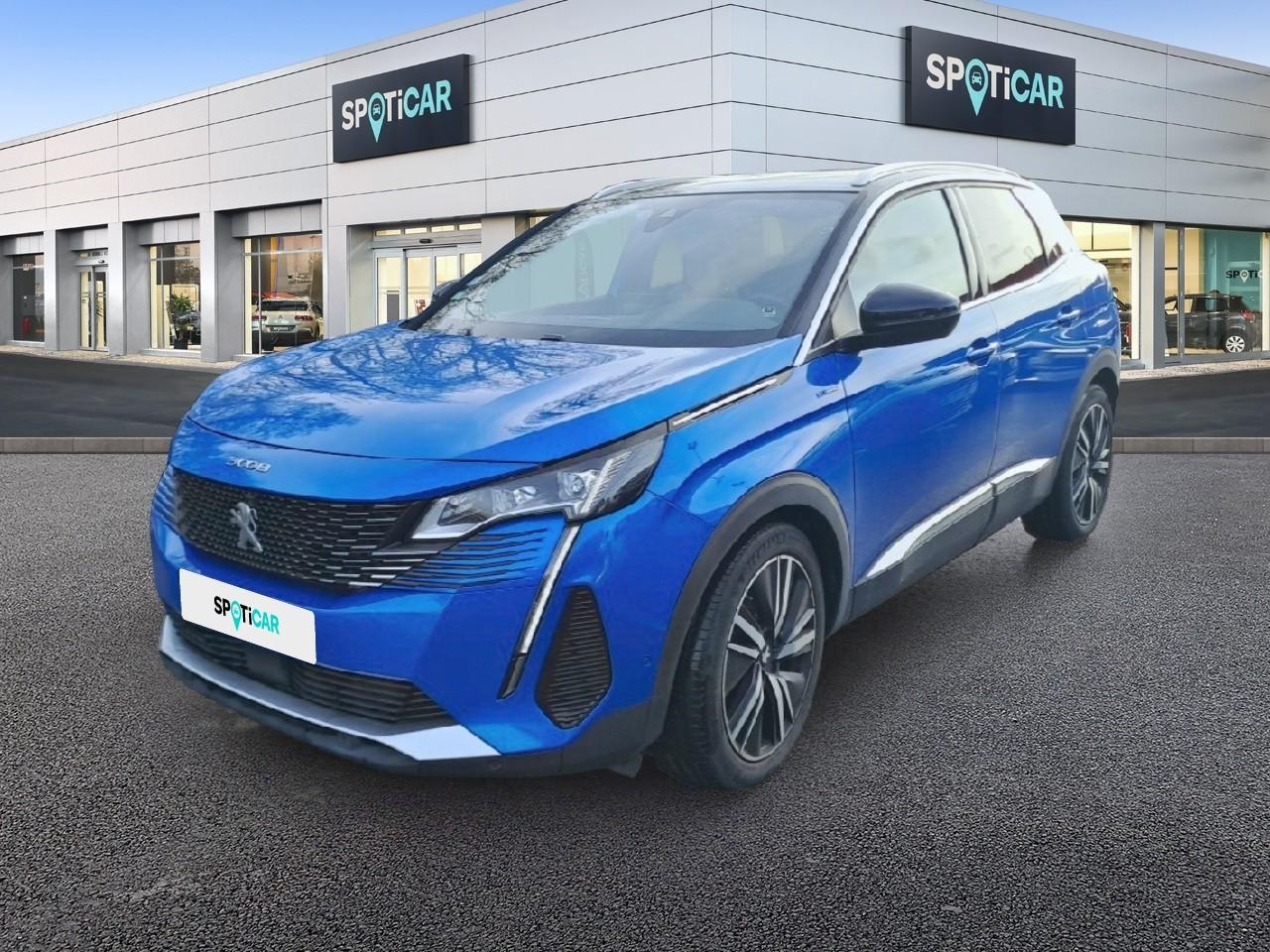 PEUGEOT PEUGEOT 3008 Occasion Bleu Essence / Courant électrique 2021