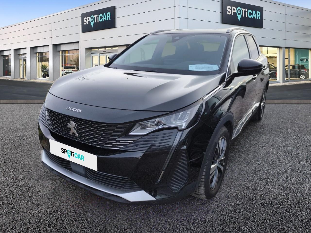 PEUGEOT PEUGEOT 3008 Occasion Noir Essence / Courant électrique 2020