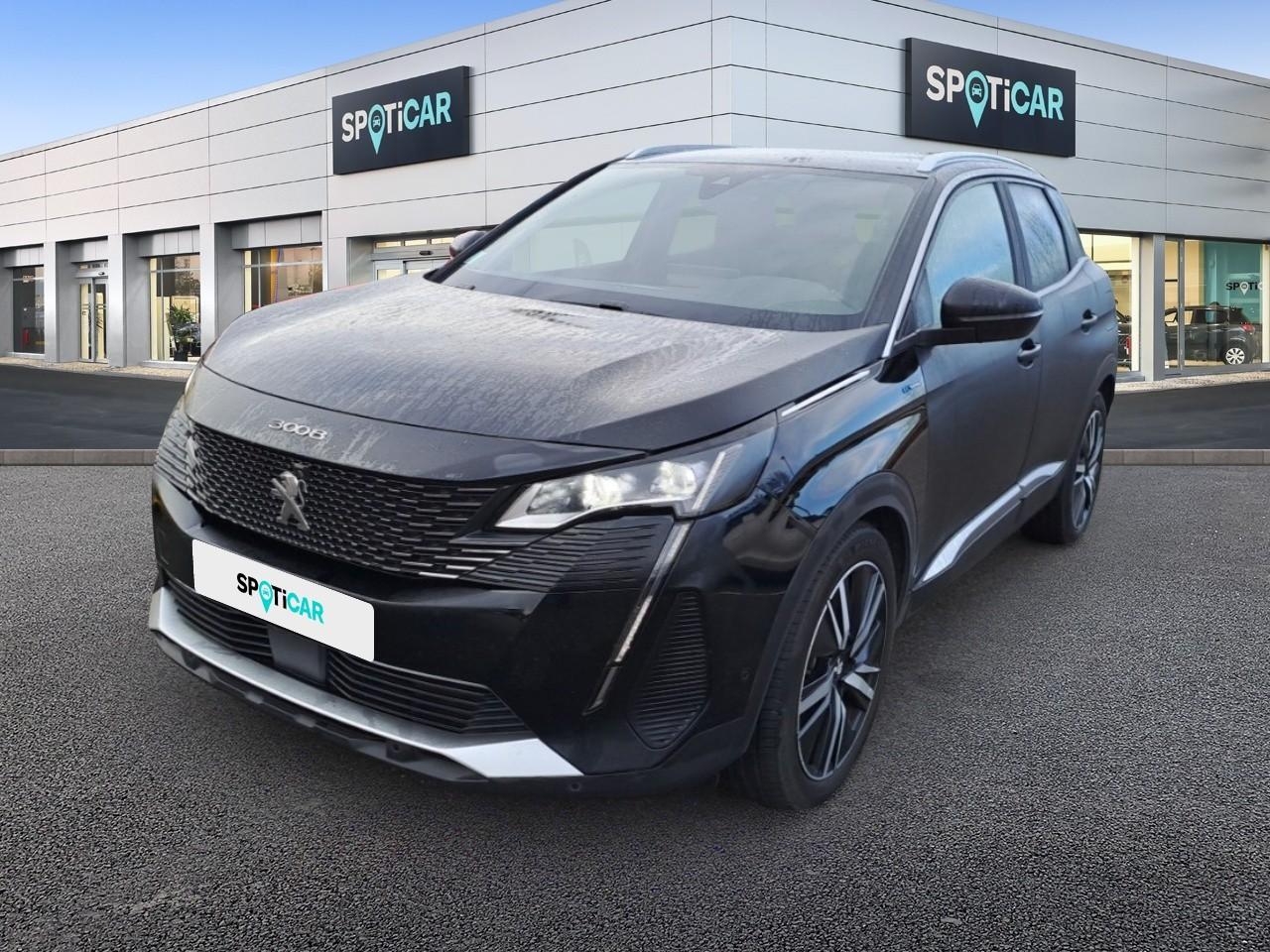 PEUGEOT PEUGEOT 3008 Occasion Noir Essence / Courant électrique 2021